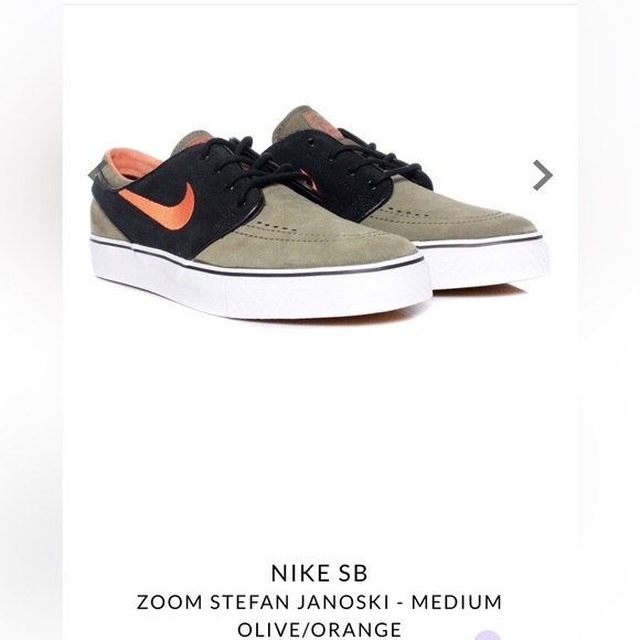 Nike SB Stefan Janoski Undefeated Olive - Picture 2 of 11